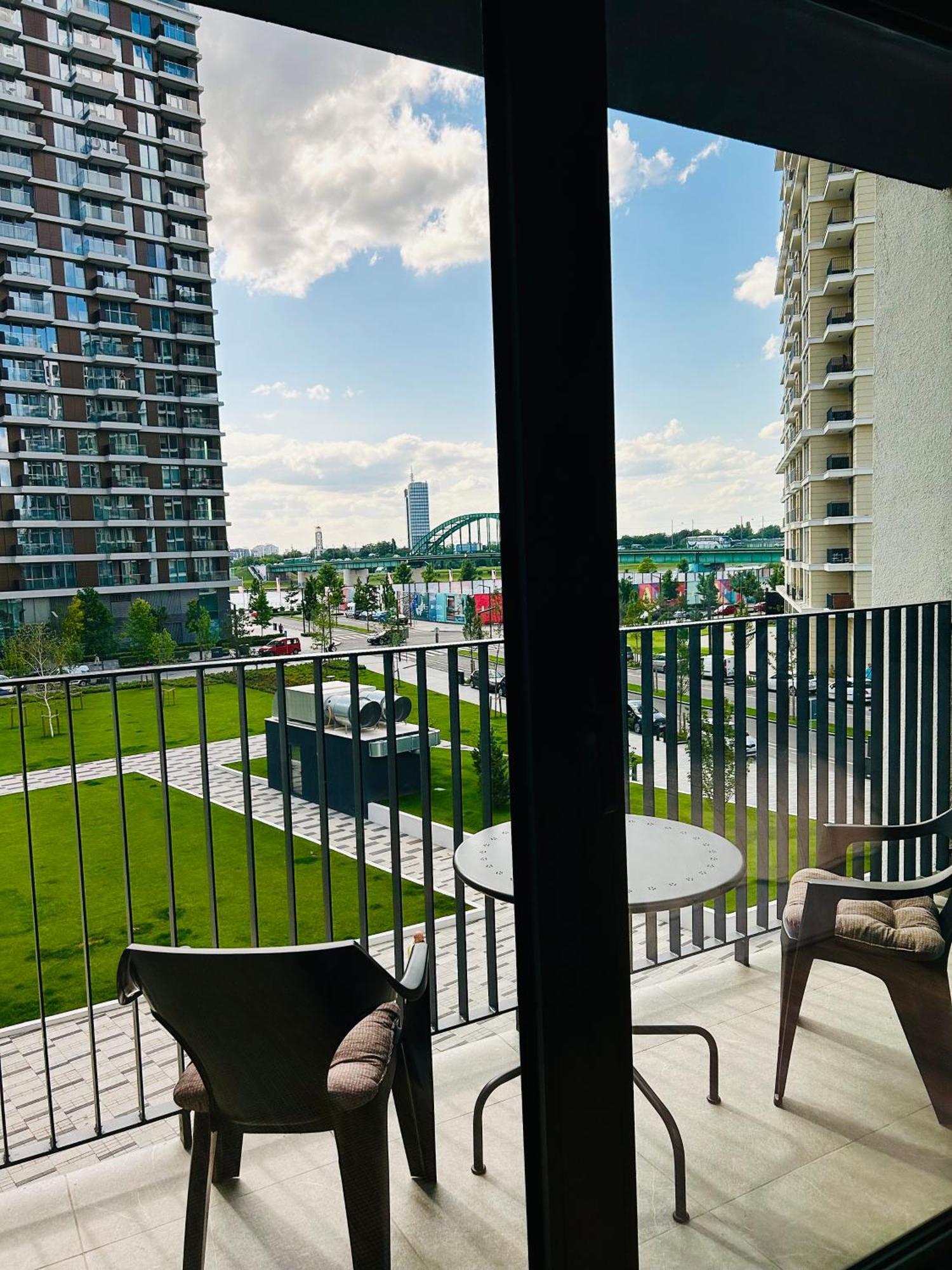 Luxury Waterfront View - BW Apartment River View Belgrad Zewnętrze zdjęcie