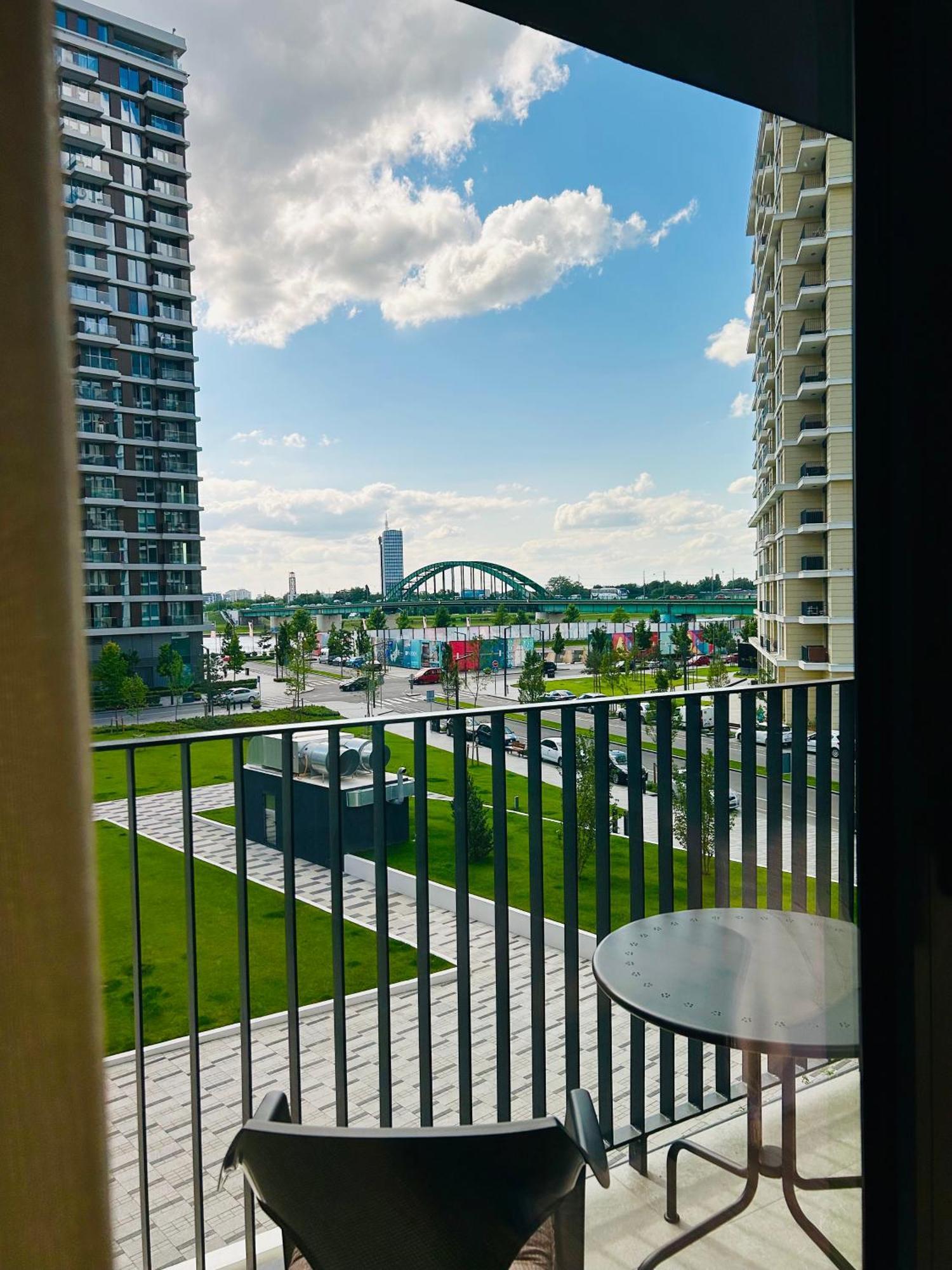 Luxury Waterfront View - BW Apartment River View Belgrad Zewnętrze zdjęcie